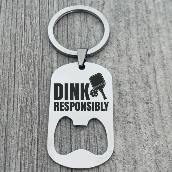 Key Ring Combo - 2 - Custom Designed Pickleball Keyrings