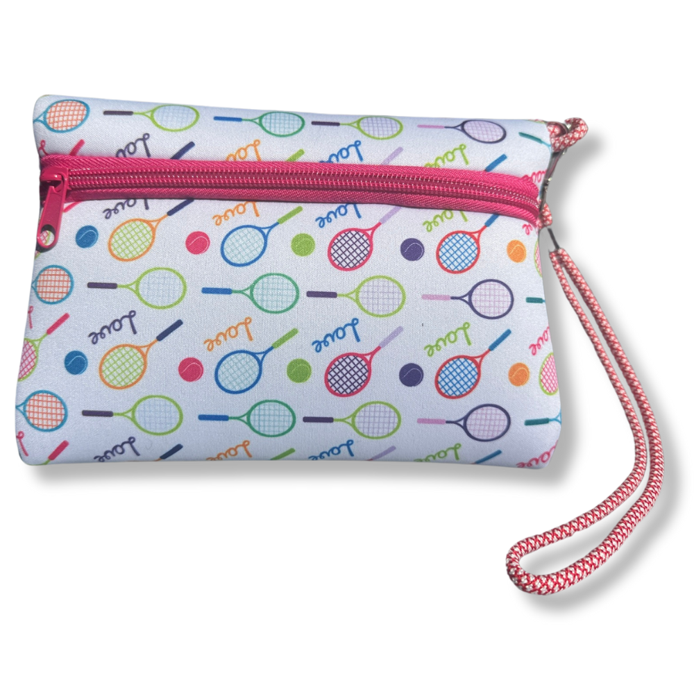 Tennis Wristlet Wallet Clutch Purse