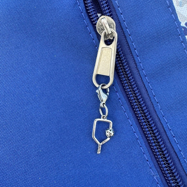 Pickleball Clip On Charm- Zipper Pull