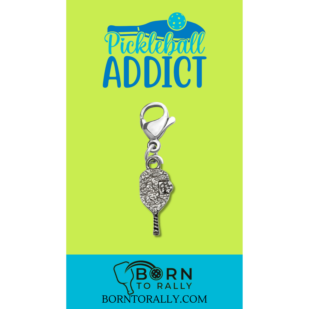 Pickleball Addict Clip On Charms