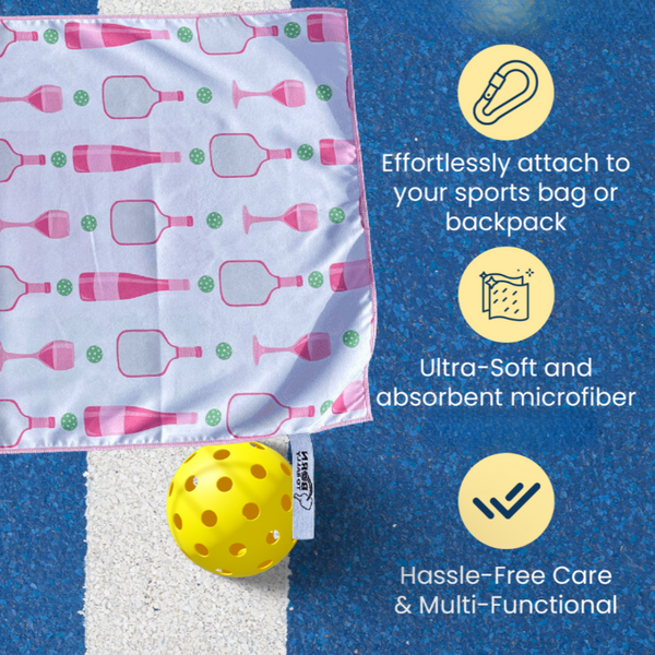 Over Served Double-Sided Microfiber Towel