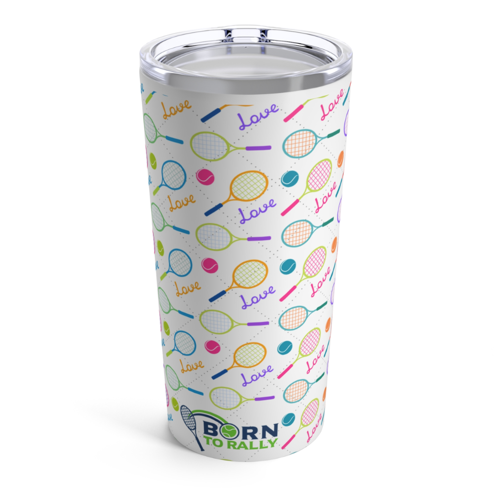 Tennis Tumbler 20oz - Love