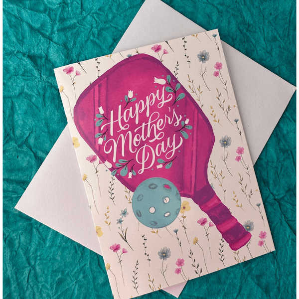 Pickleball Mother's Day Card