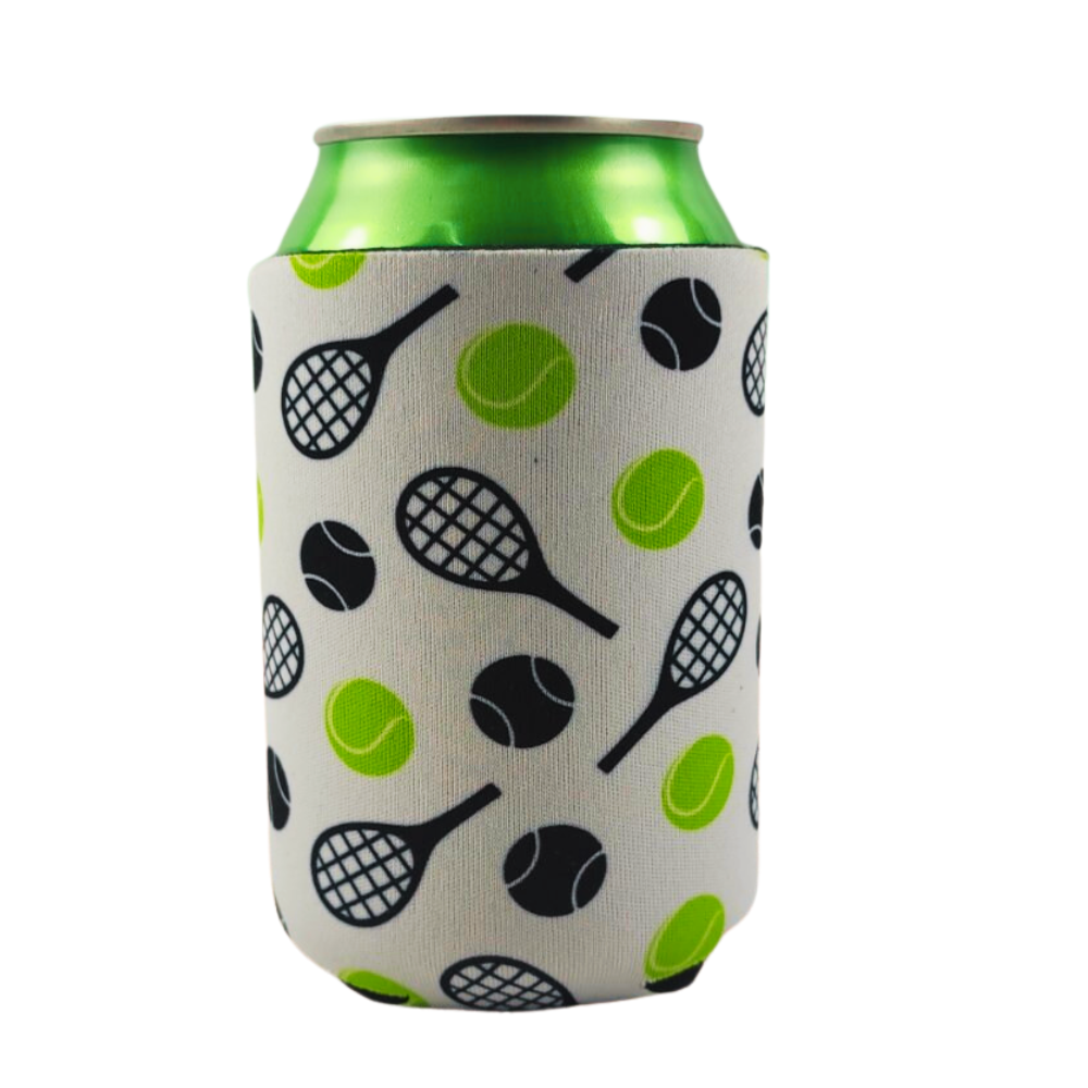 Tennis Coozie - Can Holder Sleeve