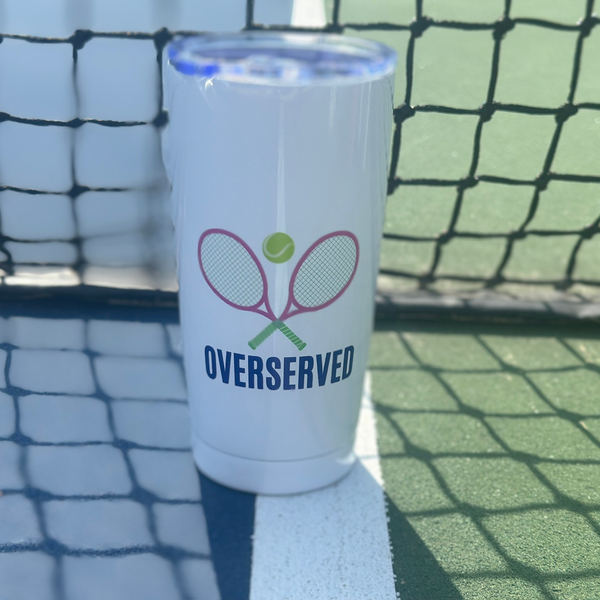 Tennis Tumbler 20oz - Over Served