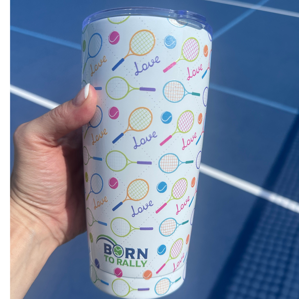 Tennis Tumbler 20oz - Love